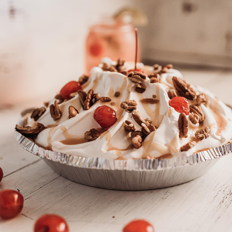 Banana Split Cream Pie